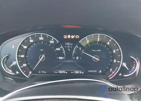 2017 BMW 540I from USA, damaged, VIN WBAJE5C32HG916493